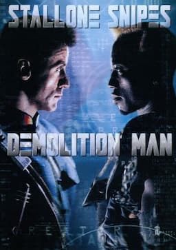 Demolition Man poster art