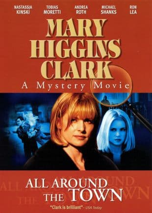 Mary Higgins Clark's 'All Around the Town' poster art