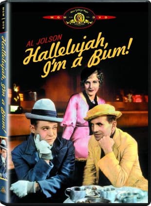 Hallelujah, I'm a Bum poster art