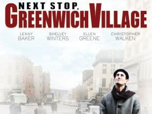 Next Stop, Greenwich Village poster art