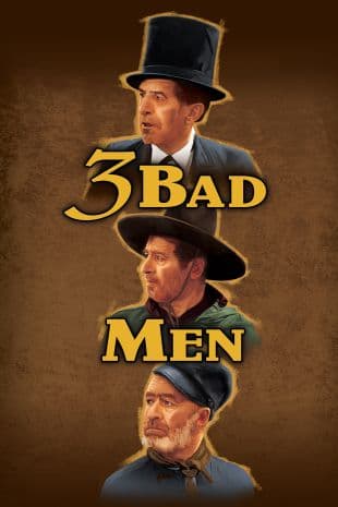 Three Bad Men poster art