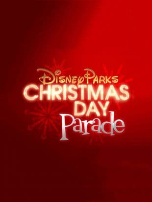 Disney Parks Christmas Day Parade poster art