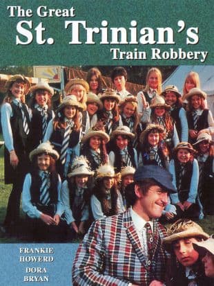 The Great St. Trinian's Train Robbery poster art