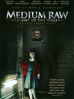 Medium Raw: Night of the Wolf poster art