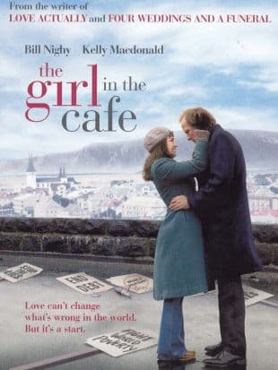 The Girl in the Cafe poster art
