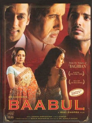 Baabul poster art