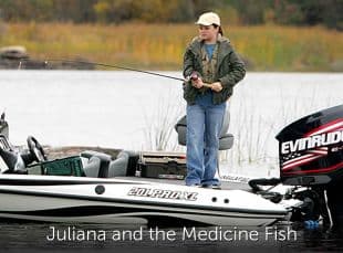 Juliana and the Medicine Fish poster art