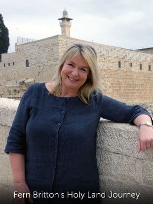 Fern Britton's Holy Land Journey poster art