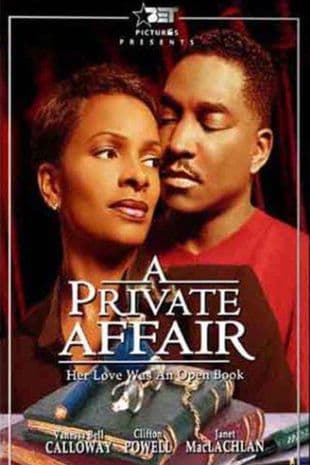 A Private Affair poster art