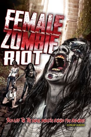 Female Zombie Riot! poster art