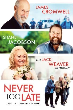 Never Too Late poster art