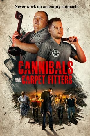 Cannibals and Carpet Fitters poster art