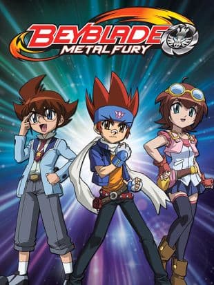 Beyblade: Metal Fury poster art