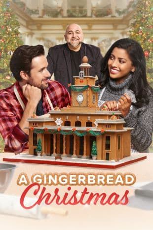 A Gingerbread Christmas poster art