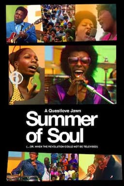 Summer of Soul (...Or, When the Revolution Could Not Be Televised) poster art