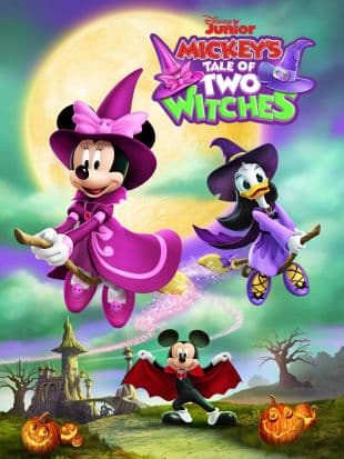 Mickey's Tale of Two Witches poster art