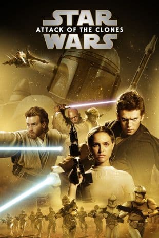 Star Wars: Attack of the Clones poster art