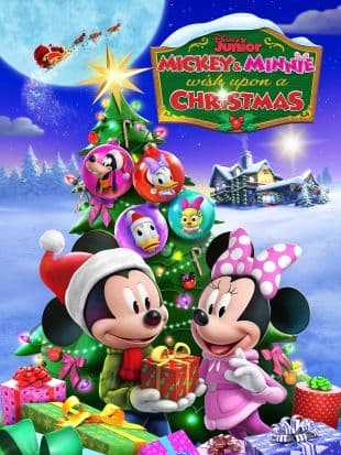 Mickey and Minnie Wish Upon a Christmas poster art