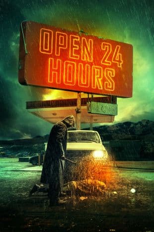 Open 24 Hours poster art