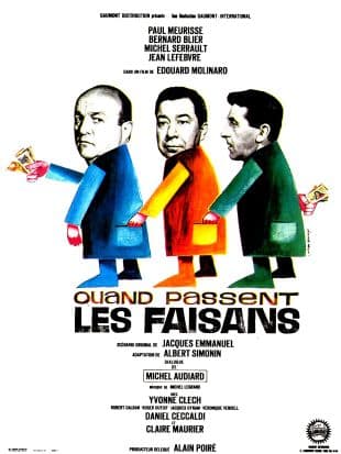 Quand Passent Les Faisans poster art