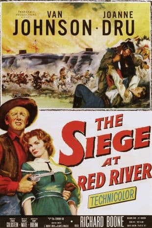 The Siege at Red River poster art