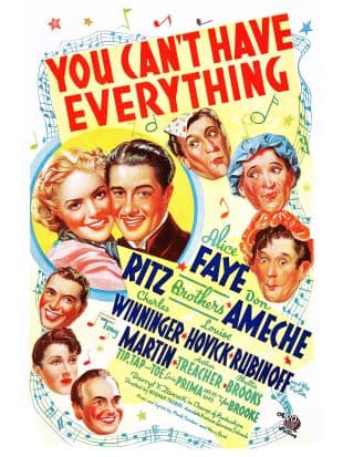 You Can't Have Everything poster art