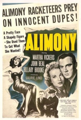 Alimony poster art