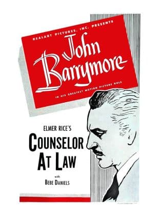 Counsellor at Law poster art