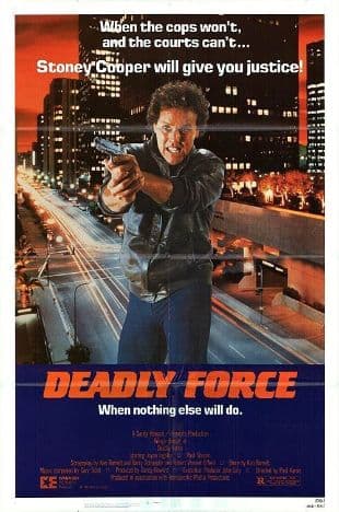 Deadly Force poster art