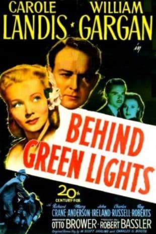 Behind Green Lights poster art