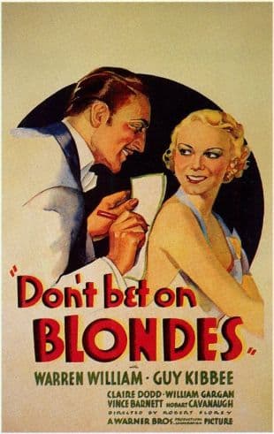 Don't Bet on Blondes poster art