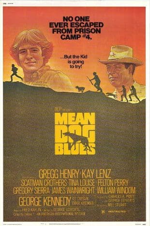 Mean Dog Blues poster art