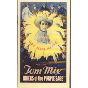 Riders of the Purple Sage poster art