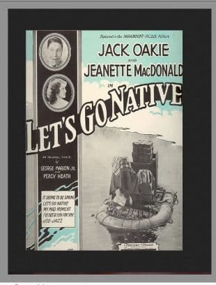 Let's Go Native poster art