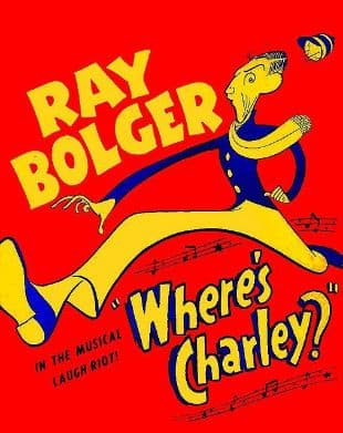 Where's Charley? poster art