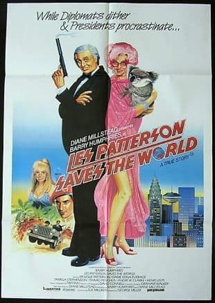 Les Patterson Saves the World poster art