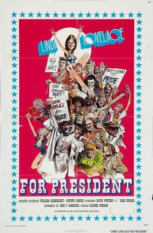 Linda Lovelace for President poster art