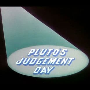 Pluto's Judgement Day poster art