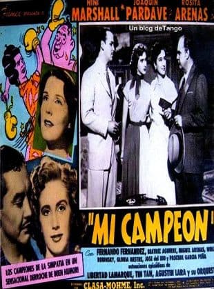 Mi Campeon poster art