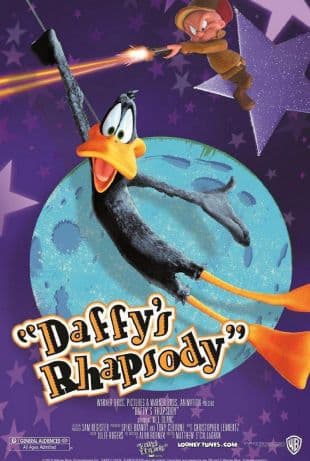 Daffy's Rhapsody poster art