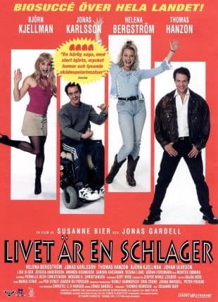 Livet är en schlager poster art