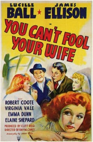 You Can't Fool Your Wife poster art