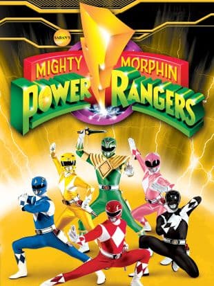 Mighty Morphin Power Rangers poster art