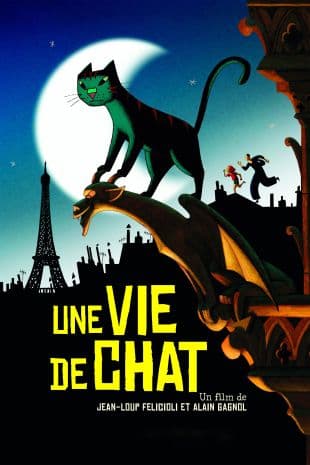 Une vie de chat poster art