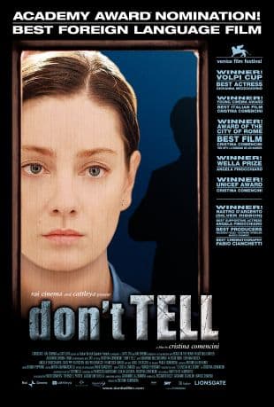 Don't Tell poster art