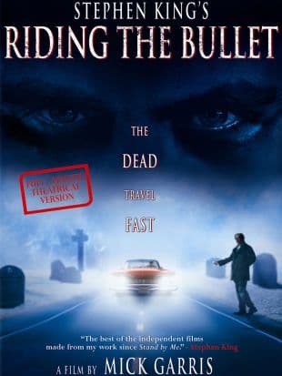 Stephen King's Riding the Bullet poster art