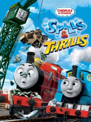 Thomas and Friends: Thrills and Spills poster art