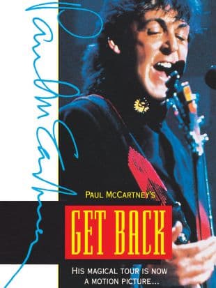 Paul McCartney's Get Back poster art