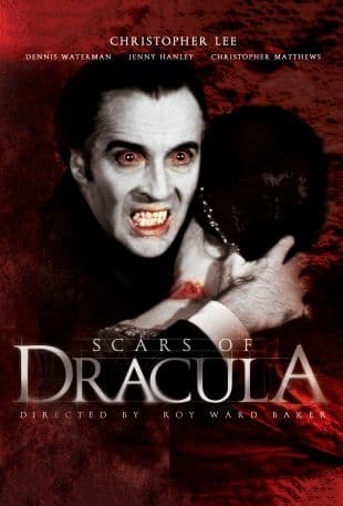 The Scars of Dracula poster art