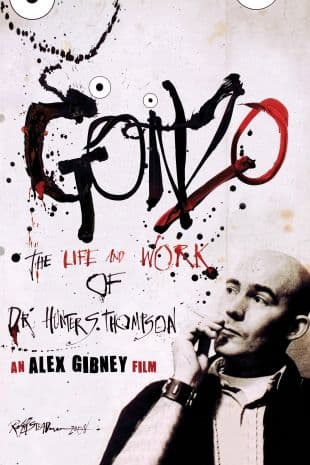 Gonzo: The Life and Work of Dr. Hunter S. Thompson poster art